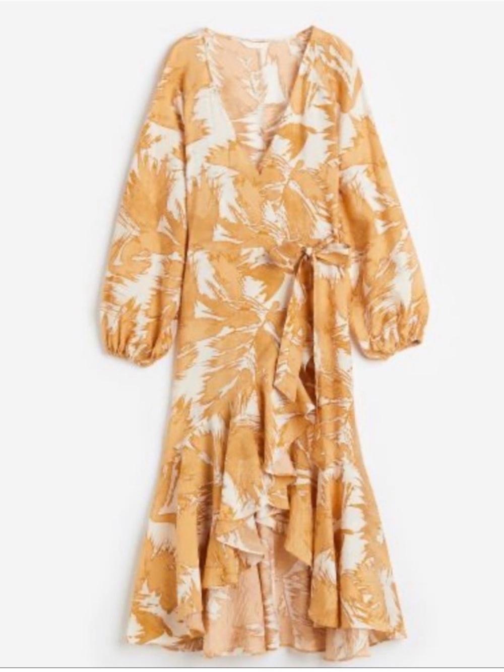 H&M  Floral Wrap Maxi Dress